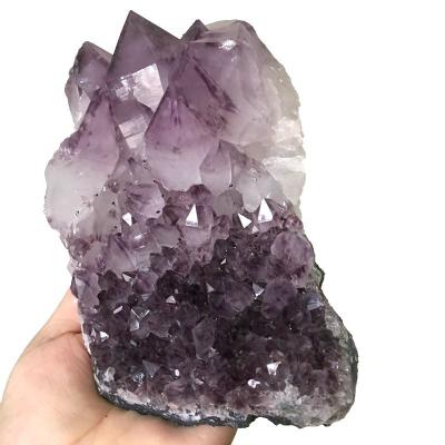 China China Large Crystals Amethyst Quartz Crystal Rock Amethyst Rough Cluster Healing Natural Raw Stone Stones For Decoration for sale