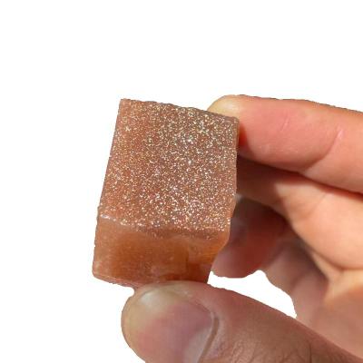 China high quality natural raw crystal stone orange sunstone raw rough loose gemstone from china gemstone for healing for sale