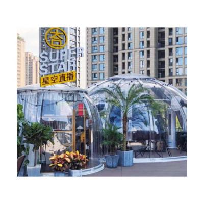 China Factory New Design Polycarbonate Hard Bubble House Water Proof Geodesic Domes for sale