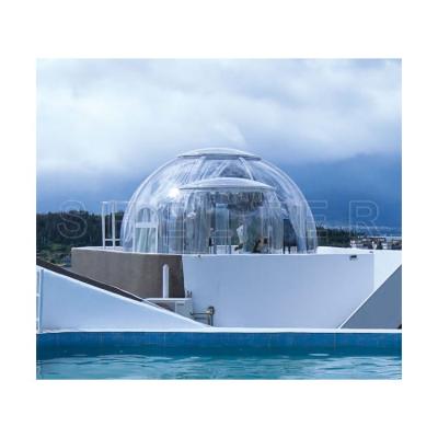 China Water Proof 4m Hot Sale Luxury PC Mini Dome /Bubble Outdoor Clear House for sale