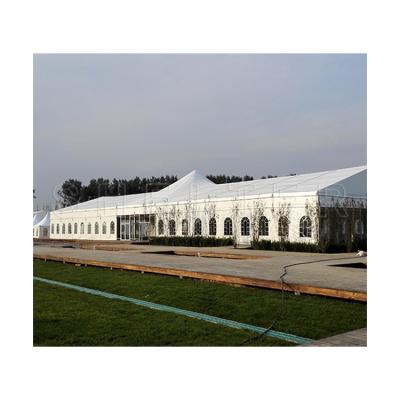 China Water Proof Luxury White Mixed-party Wedding Maquee Church Tent For Sale for sale