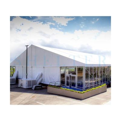 China Professional Water Proof Glass Wall Marquee Tent Event Tent With Air Conditioning for sale