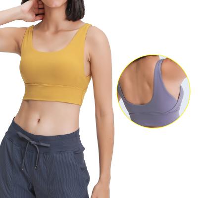 China Custom Breathable Breathable High Impact Sports Bra Workout Fitness Gym Top Fitness for sale