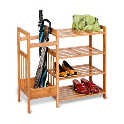 China Adjustable (height) Multipurpose Corridor entrance Shoe Rack Storage Cube Shoe Storage Rack Chic Shoe Rack for sale