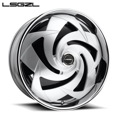 China LSGZL aluminum forged wheel 18 19 20 21 22 inch aluminum alloy wheel rim manufacturing wheel for sale