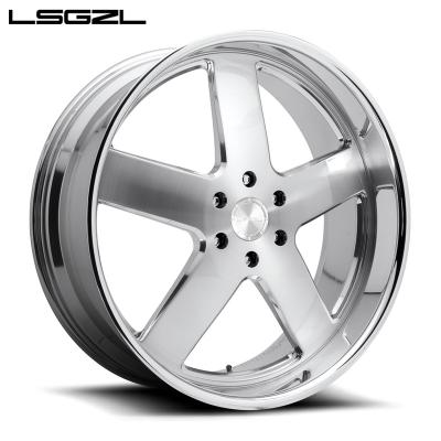 China LSGZL Aluminum Forged Wheels For Jeep Wrangler Dodge Ram Toyota Hummer 20 22 23 24 Inch 5*150 6*139.7 for sale