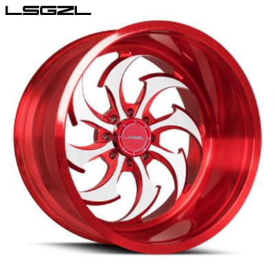 China LSGZL ALLOY 18-24 Inch 2 Piece Forged Alloy Wheels Rims For Brand Cars including Ferrari, Hummer, Maserati, BMW, Mercedes and so on for sale