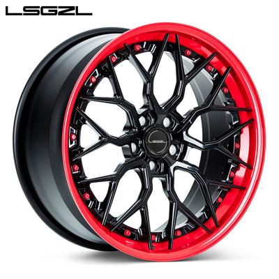 China LSGZL Aluminum Alloy Wheel Car Rim 15 Inch 5x114.3 Inch 4x100 17 China Manufacturer Wholesale Price for sale