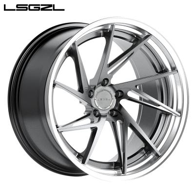 China ALLOY 18 Inch To 24 Inch 2 Piece 3 Piece Carbon Fiber Custom Forged Alloy Wheels For Luxury Cars for sale