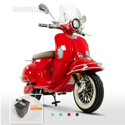 China Wholesale EEC 40ah fast speed unisex electric motorcycle for Adult/3000w electric scooter for sale