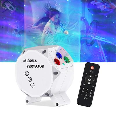 China Aurora + Starry Sky LED Aurora Projector Night Light and Green Star Lights with Music Speaker for sale