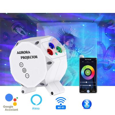 China New-designed LED starry sky night light projector with full color adjustable light laser lamp for sale