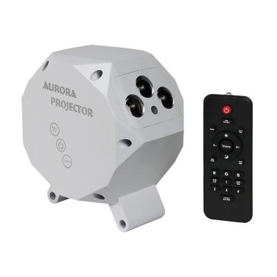 China New-designed Aurora Borealis color changing voice control indoor cololight led night light projector for sale