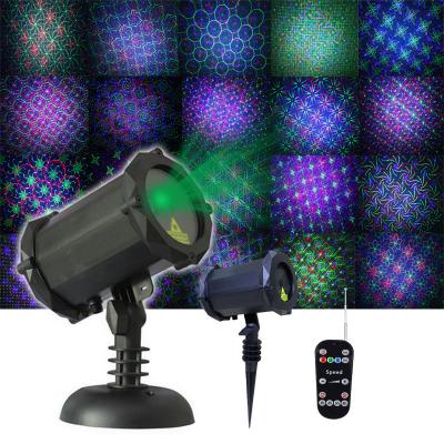 China RGB Laser Light 20 Models Laser Light Bar Projector New Year Outdoor Waterproof Lights for sale