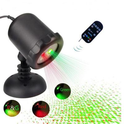 China Modern Remote Control Static Decoration Laser Light Outdoor Star Garden Lighting Spotlight for sale