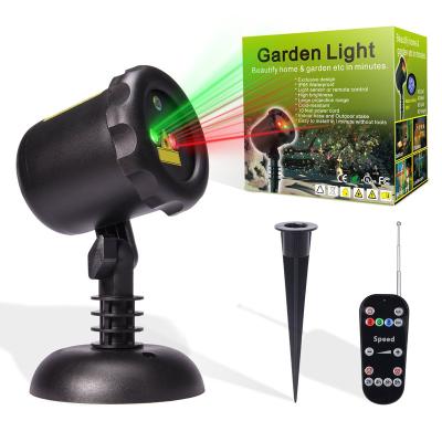 China Garden Star Night Laser Shower Christmas Lights RGB Static Laser Light Projector for sale