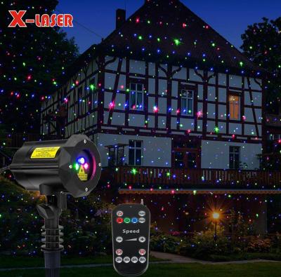 China -40 - 40â „ ƒ RGB IP65 Star Laser Shower Laser Light Projector Waterproof Chrismas Docation Light for sale