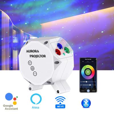 China Modern 3d Night Laser Star Projector Moon Light Green Lamp for Game Decor Music Sky Light for sale