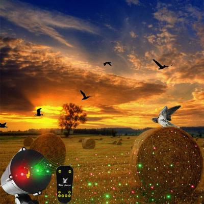 China Stocked Most Effective Eco Friendly Remote Control Bird Repellent Outdoor Laser Bird Control for sale