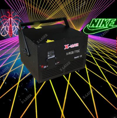 China Advertising Decor X-LASER Series 1W 2W 3W 4W 5W RGB Portable Laser Animation Laser Show for sale