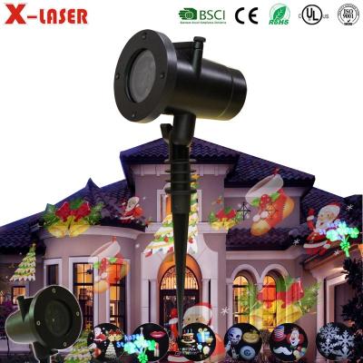 China ABS Led Moving Projection Light For With 12 Different Patterns Supplied For Holloween Christmas Easter And Valentines Day for sale