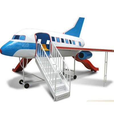 China New Design Theme Playground Space Shuttle Plastic Outdoor Playground Plane Outdoor Playground for sale