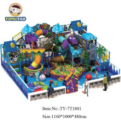 China Galvanized Steel Large Tube Adventure Soft Play Center Indoor Equipment For Sale for sale