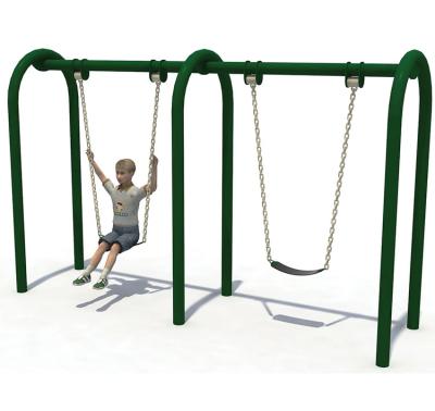 China Swing Sets Outdoor Playground Kids Metal Swing Sets for sale