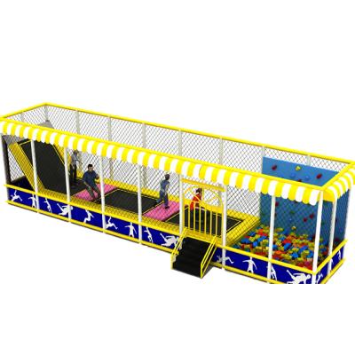 China Galvanized Steel Pipe Tongyao Commercial Trampoline / Indoor Trampoline Playground for sale