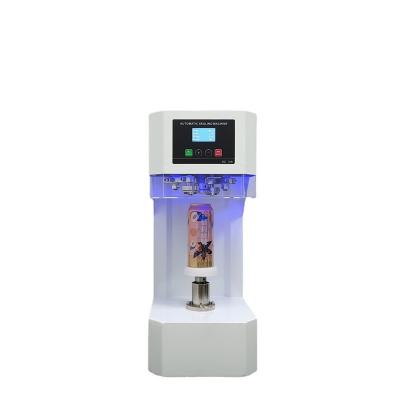 China Food Soda Paper Pop Can Seamer Beverage Sealing Machine Automatic Pet Can Sealer For Cup for sale