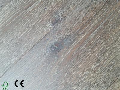 China Oak Engineered Flooring, Brushed,chemical treated for sale