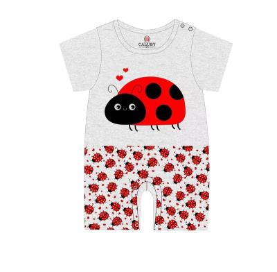 China 2022 Caluby brand 3-24M Caluby Brand 3-24M Caluby brand summer newborn baby clothes pure organic cotton romper jumpsuit for sale