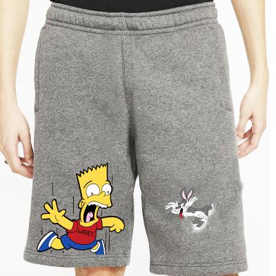 China Breathable Men's Shorts NK Logo Cartoon Sublimated Pants Elastic Waist Men's QUICK DRY Shorts for sale