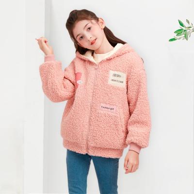 China Anti-wrinkle fashion kids clothes babies kids long hooded winter coats and jackets for sale