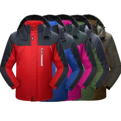 China Winter Waterproof Thick Velvet Mens Ski Jacket Ski Jacket Windproof Waterproof OEM for sale