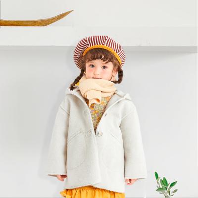 China 2021 New Fashion Children's Anti-wrinkle Winter Warm Coat Girl's Thickened Sherpa Fleece Jacket for sale