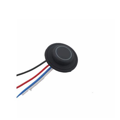 China Three air conditioning temperature regulating silicone three in the line on the push button lamp switch for sale