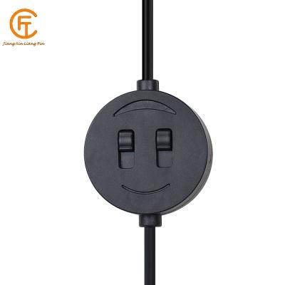 China Lamps And Lanterns That Move Light Fixture Round Face Control Switch Double Smile Line for sale