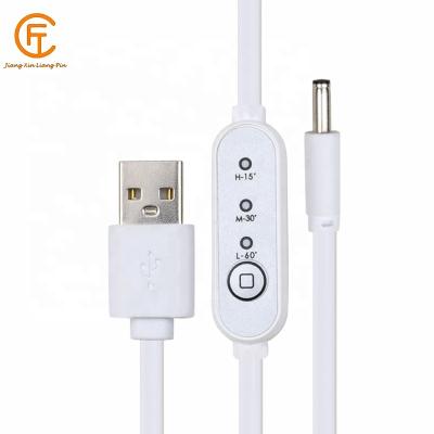 China Factory Direct Sales Multifunctional Three-speed Thermostat Timing USB 2.0 Male To 3.5mm Switch Audio Cable For Heating Products for sale