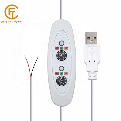 China Multifunctional USB to Micro Thermostat Timing Three-speed Switch Control Cable / DC3.5*1.35mm for sale