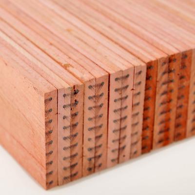 China Basswood Sandwich Pencil Slat from Basswood for making basswood pencil for sale