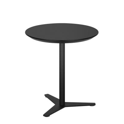 China Tomile Side Table ABS Small Decorative Wooden Table Black Table Side Coffee Table for sale