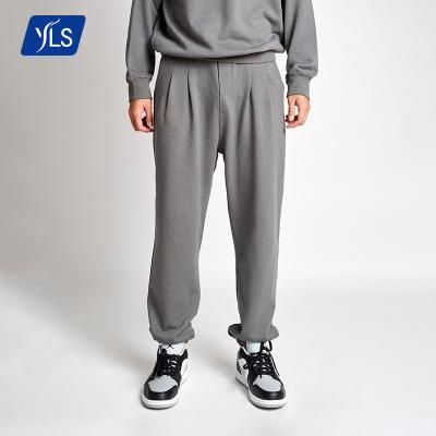 China YLS EUR Size Custom Logo Cotton Mens Track Pants Sweatpants Wholesale Anti-Static Joggers Sweatpants for sale