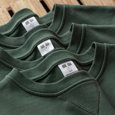 China YLS Custom Made Men's Jumper Sportswear 320gsm Terry Heavyweight French Sweatshirts Viable Wholesale New Design for sale