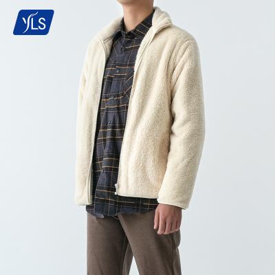 China YLS Hot Selling High Quality Men's Breathable Fleece Winter Jacket Warm Jacket Men Customized Top Coat for sale