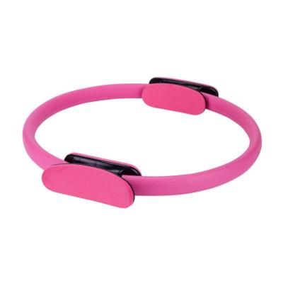 China Durable Double Handle Yoga Circle Exercise Fitness Accessories Pilates Magic Ring for sale