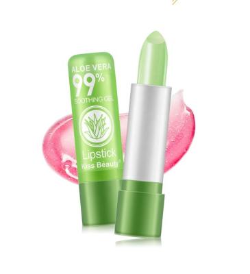 China 3.5g Matte Lipstick Lipstick Lipstick Aloe Vera Color Waterproof Changing Lip Moisturizer Lip Makeup Factory Long Lasting Lip Balm for sale