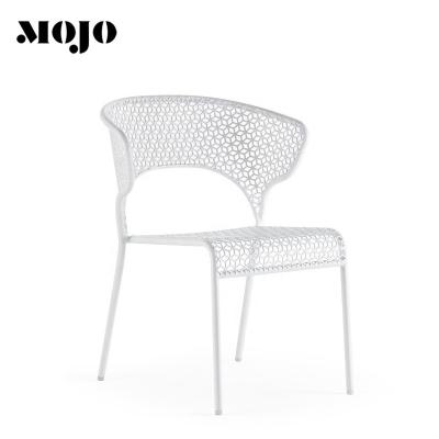 China Stackable Modern Garden outdoor restaurant furniture commercial grade restaurant patio furniture Chairs for Cafe restaurant furniture 2023 for sale