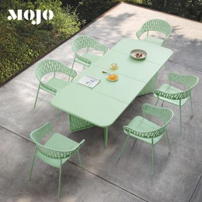 China Stackable restaurant restaurant furniture design supplier restaurant modern tables and chairs for sale