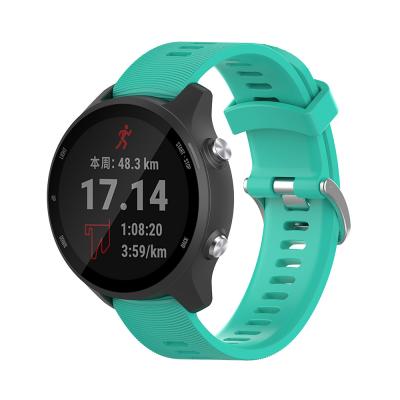 China Switchable Silicone Factory Outlet Wach Smart Strap For Xiaomi Huami Amazfit Pro Pop Silicone Band For Garmin Forerunner 55 158 245 245M for sale